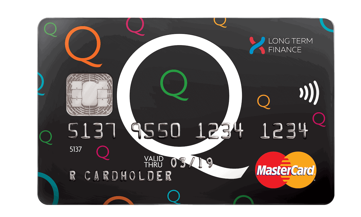 Picture of a Q Mastercard