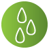 Water droplets - icon
